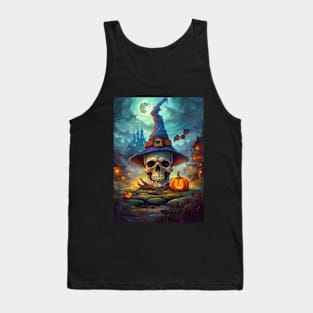 Halloween Scene Tank Top